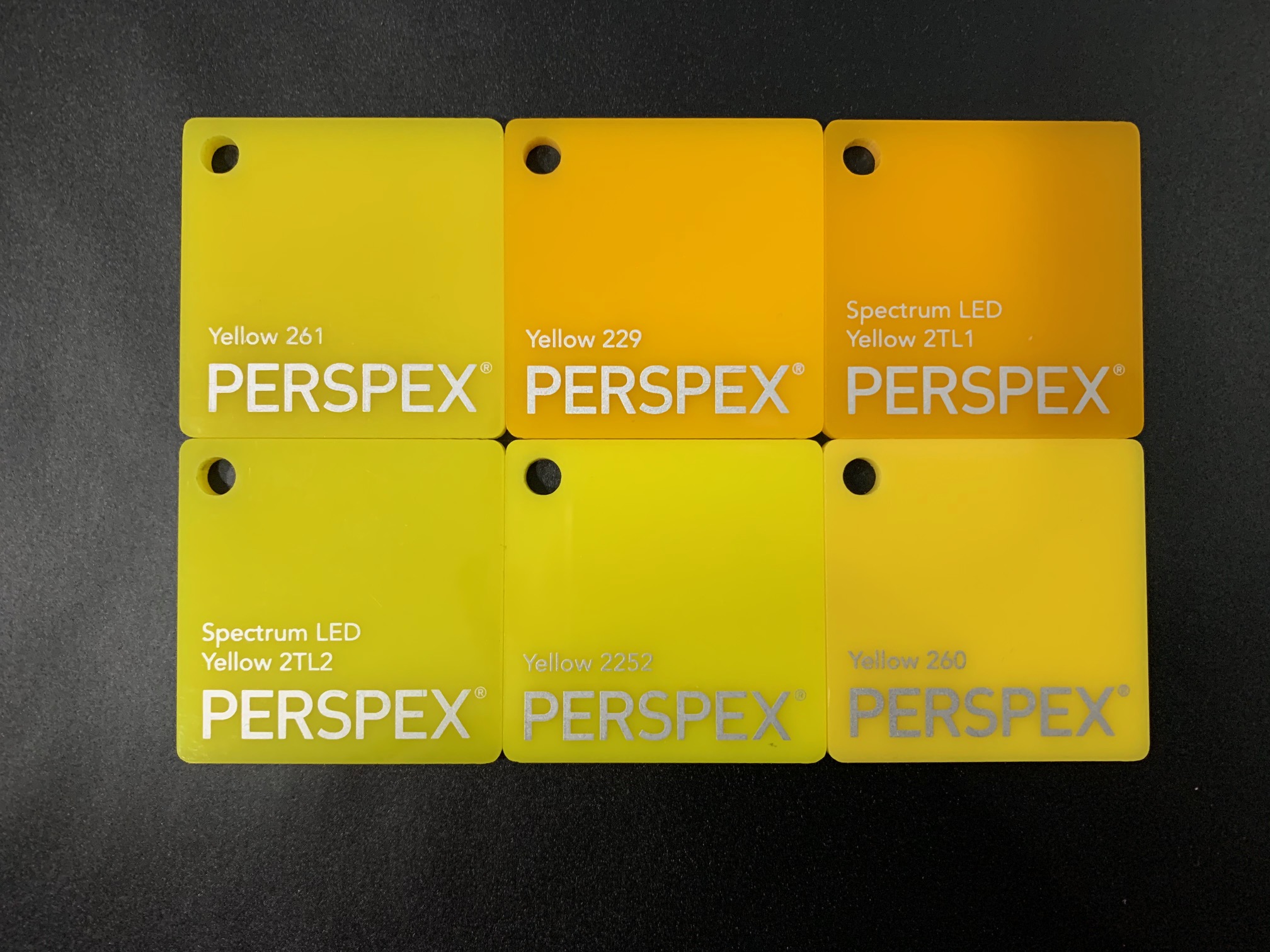 Acrylic Letters 5mm (Colours)