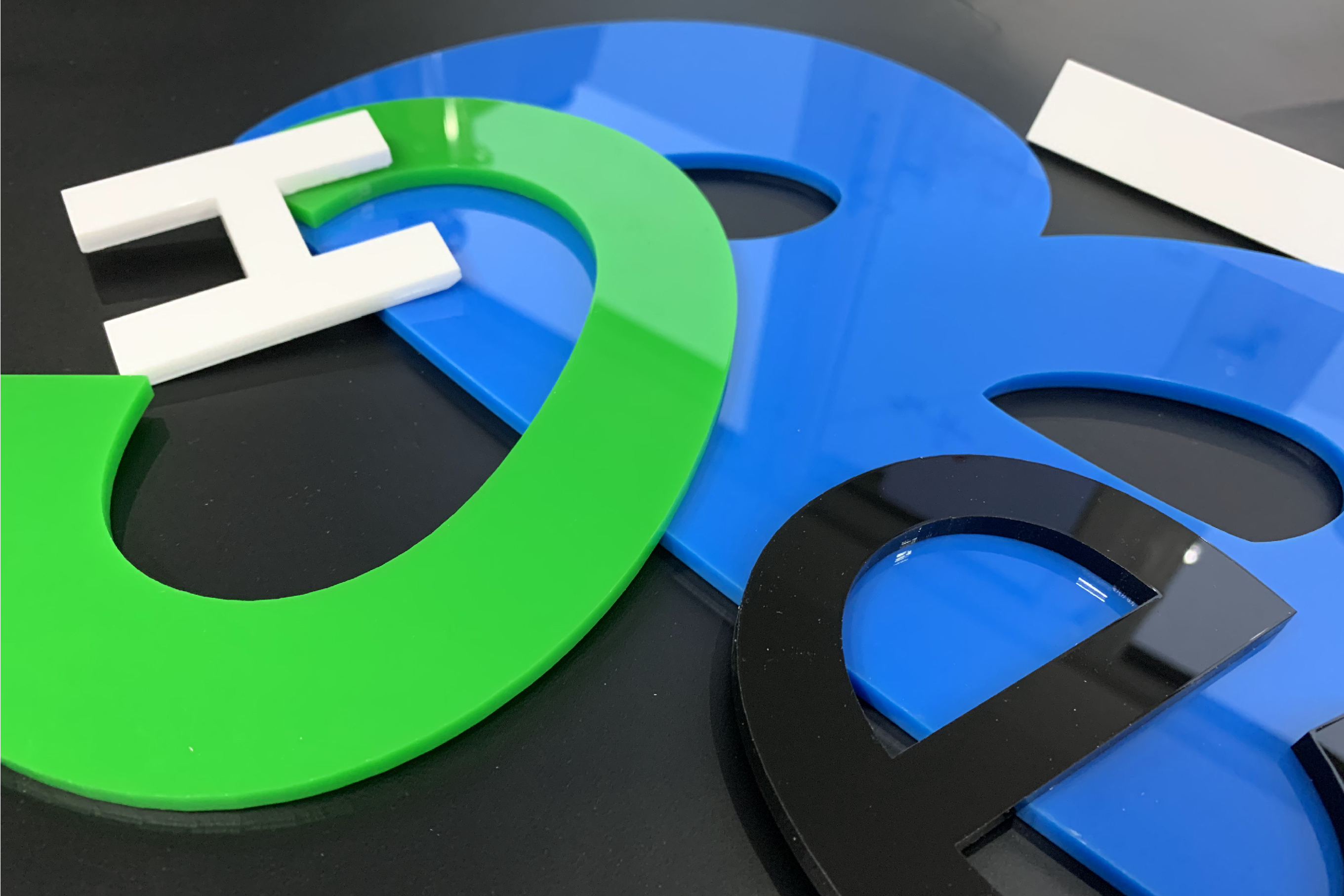 Acrylic Letters Colours